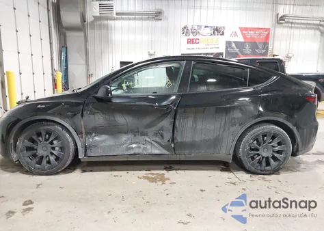 2022 Tesla Model Y Long Range Dual Motor All-Wheel Drive from USA, damaged, VIN 7SAYGDEE4NF363715